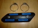 Kr�mmerschutz Hitzeschutz Protektor exhaust cover passt an Yamaha Yzf 250 sw-bl