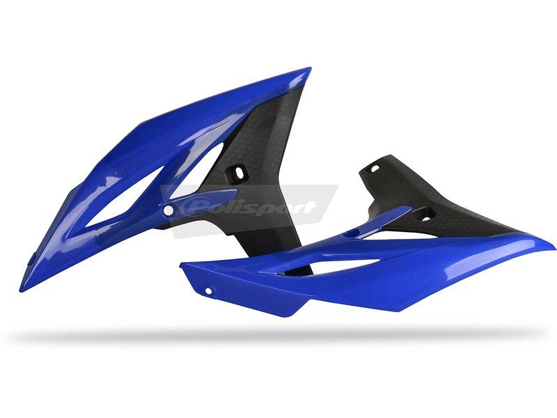 Khlerverkleidung Tankspoiler radiator scoops passt an Yamaha Yzf 250 10-13 blau