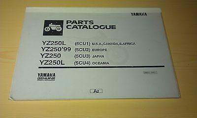 Ersatzteilkatalog Handbuch parts catalogue book passt an Yamaha Yz 250 L