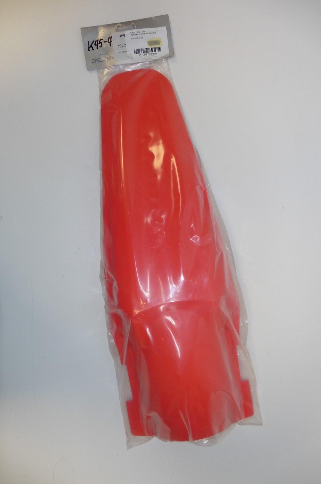 Schutzblech hinten Kotflgel rear fender passt an Honda Crf 250 Cr250F 06-09 rot