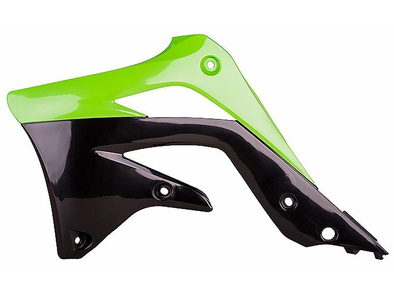 Tankverkleidung radiator scoops passt an Kawasaki Kxf Kx450f 12-15 sw-grn