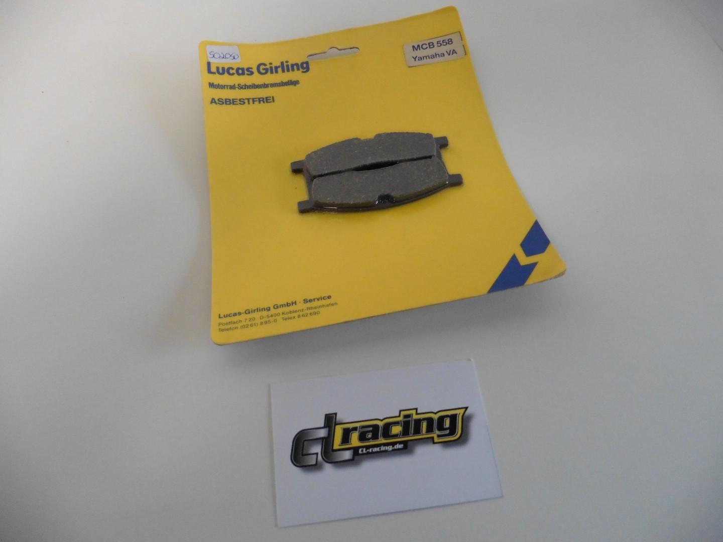 Bremsbelge Lucas Mcb 558 Bremsbacken brake pads passt an Yamaha Yz 80 1986