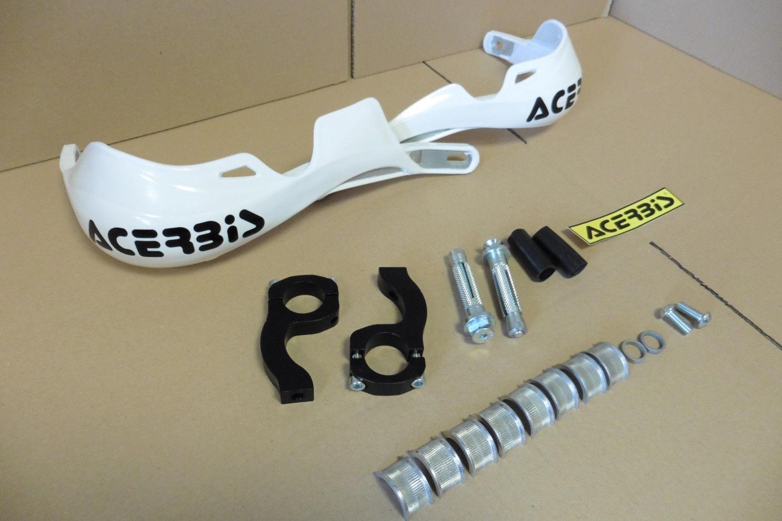 Handprotektoren Rally Pro Anbauteile Handschutz Protektoren handguards wei