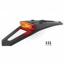 Kennzeichenhalter Led Rcklicht Nummerntafeltrger Sportheck Enduro Mx schwarz
