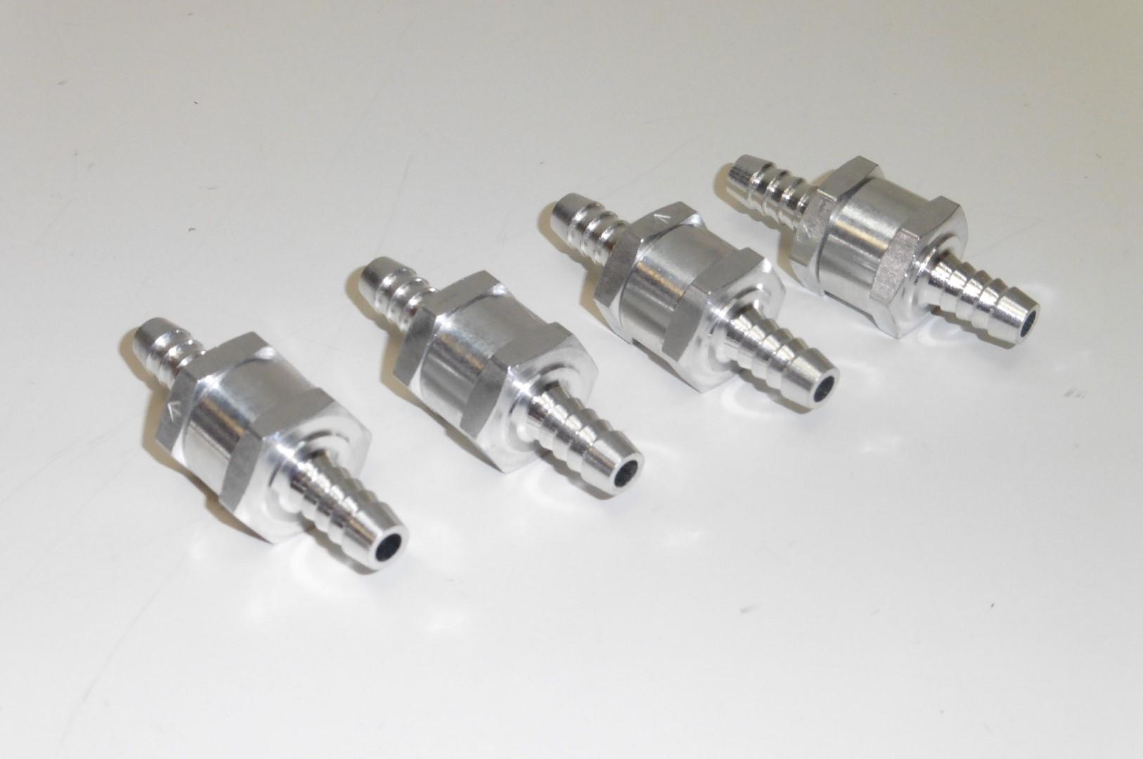 Rckschlagventil 4 Stck  8 mm Diesel Kraftstoff Benzin fuel check valve
