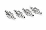 R�ckschlagventile 4 St�ck � 8 mm  fuel check valve Diesel Kraftstoff Benzin