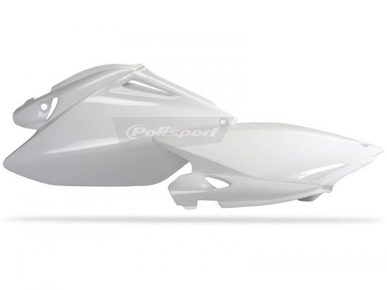 Seitenverkleidung Heckverkleidung side panels passt an Honda Cr250f 06-09 wei