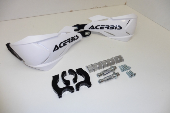 Handprotektoren X-Factory Handschutz handguards Mx Enduro Cross Sumo wei-sw