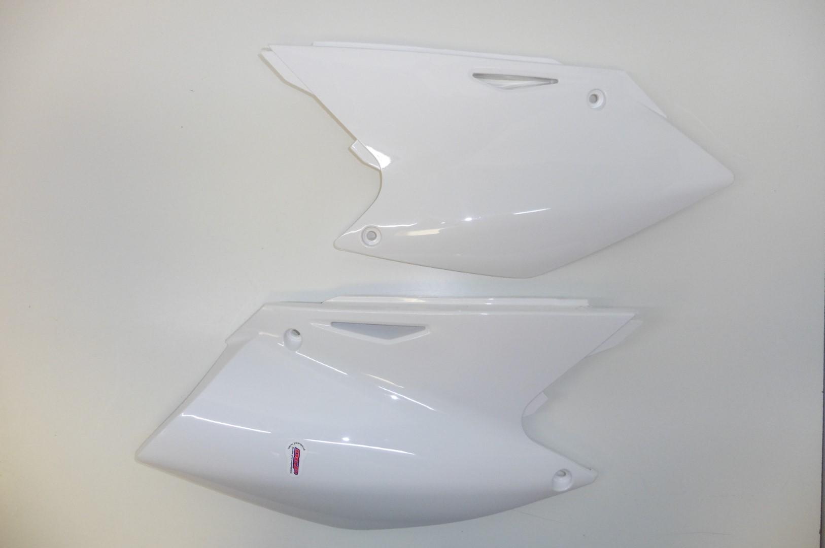 Seitenverkleidung Heckverkleidung side panels passt an Suzuki Rmz 250 04-06 wei