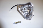 Scheinwerferglas fr Lichtmaske Lampenmaske headlight passt an Ktm Exc 08-13