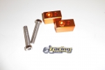 Lenkererhhung 22 mm handlebar risers passt an Ktm Exc Sx Sxf 98-17 orange