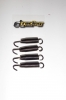 Kr�mmerfeder 4x Auspufffeder 60 mm Federn Auspuff passt an Kawasaki Kx Kxf
