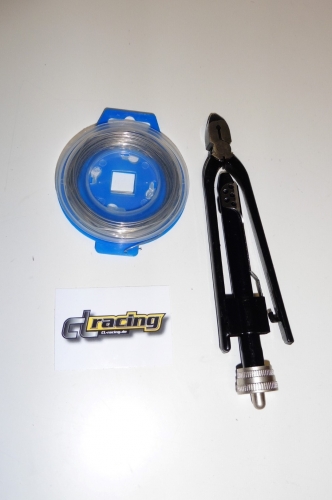 Sicherungsdrahtzange Draht  0,8 mm Driller Drehzange Motorrad Mx Enduro Cross