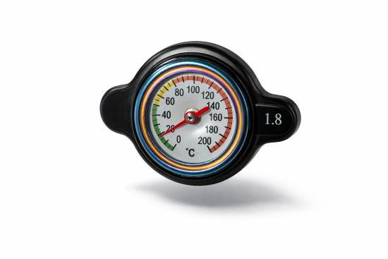 K�hlerdeckel mit Temperaturanzeige radiator passt an Ktm Exc 94-16 Lc4 98-07 sw