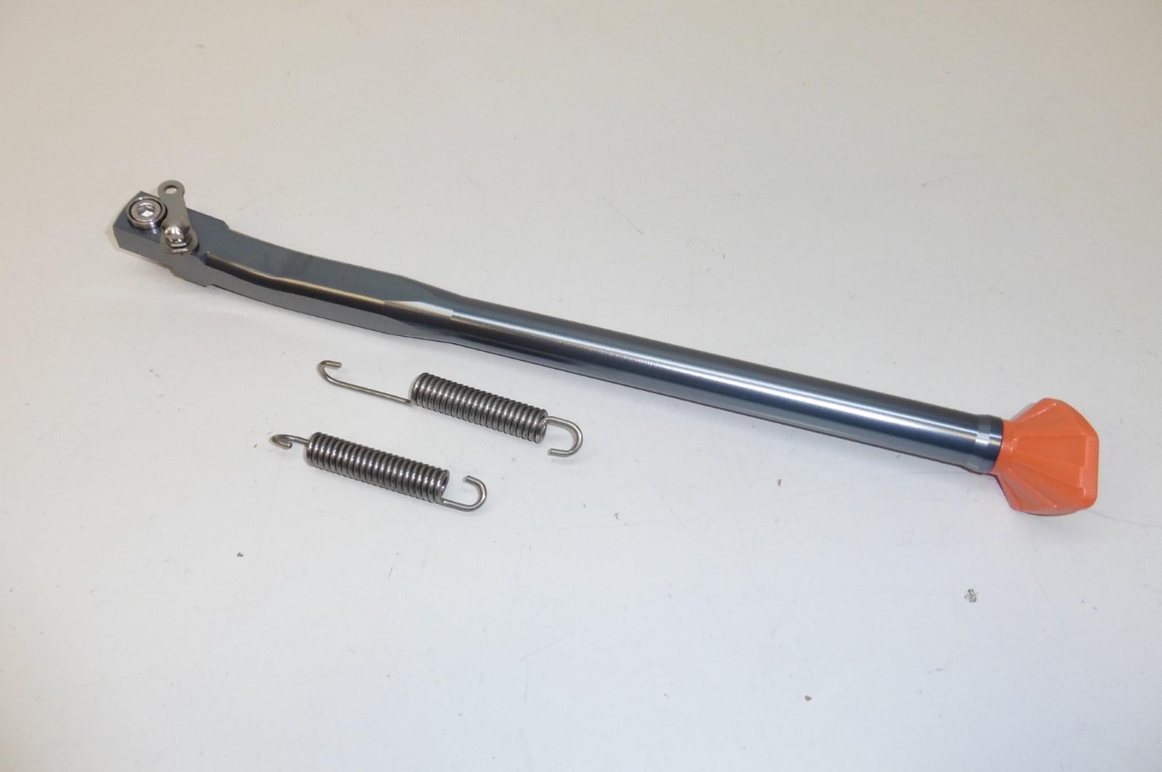 Seitenstnder mit Anbauteile kickstand passt an Ktm Exc 125-525 98-07 grau-or