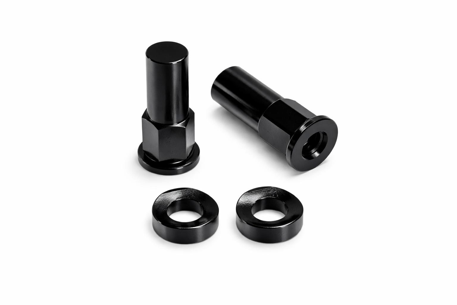 Mutter f�r Reifenhalter nut tire holders Motorrad Enduro Sumo universal schwarz