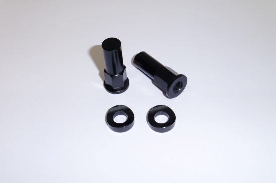Mutter fr Reifenhalter nut tire holders Motorrad Enduro Sumo universal schwarz