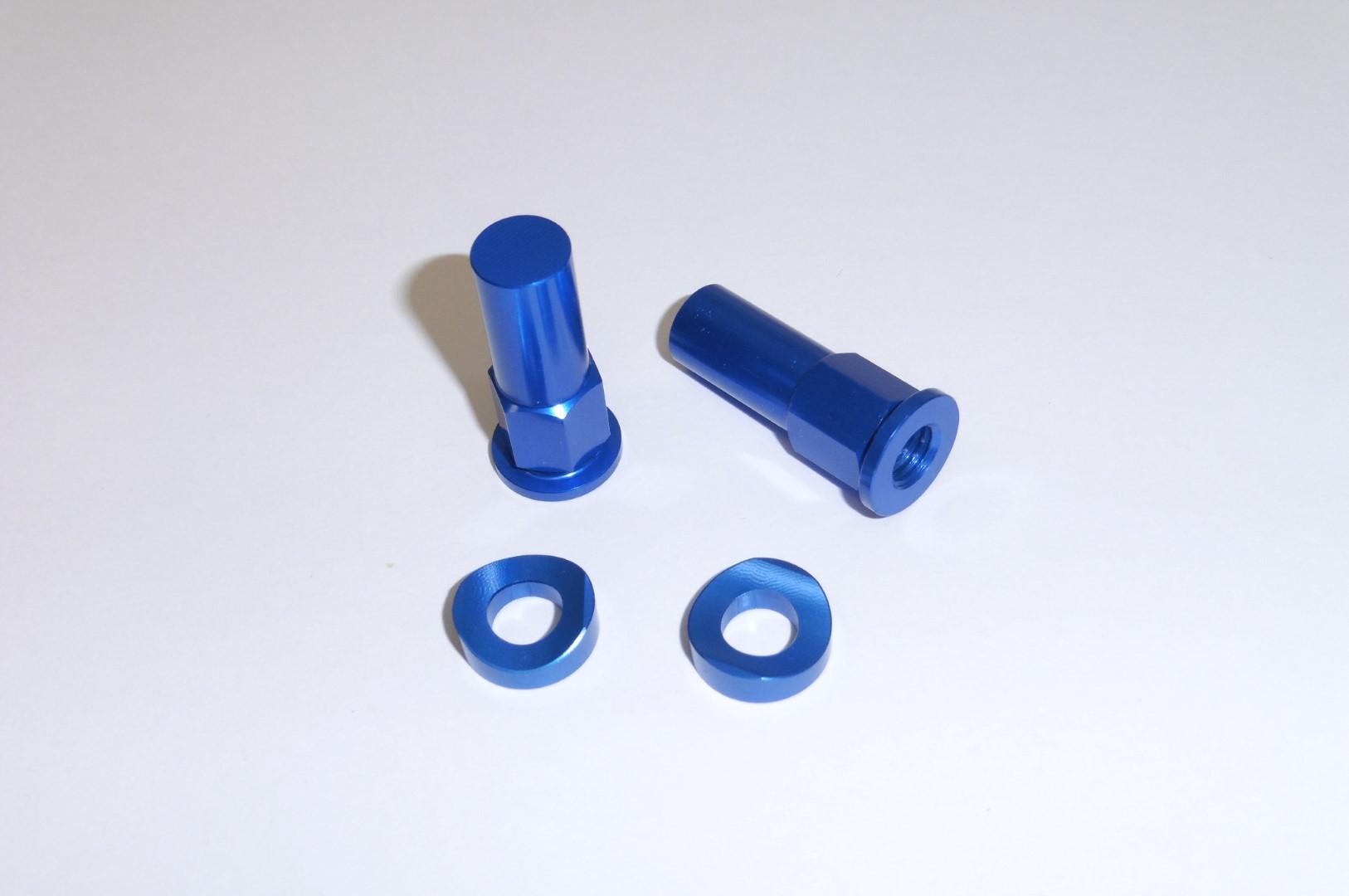 Mutter M8 fr Reifenhalter nut tire holders Motorrad Enduro passt an Yamaha bl