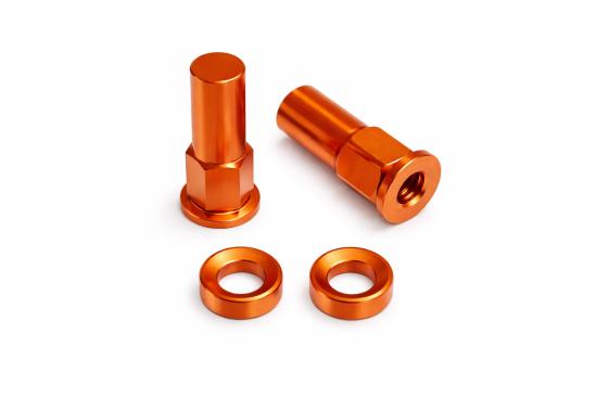 Mutter M8 f�r Reifenhalter nut tire holders Motorrad Enduro Sumo passt an Ktm or