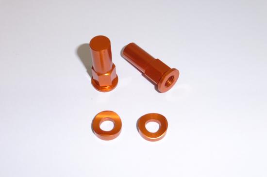 Mutter M8 fr Reifenhalter nut tire holders Motorrad Enduro Sumo passt an Ktm or