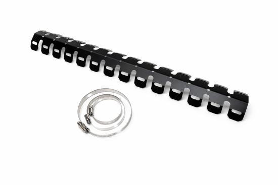 Kr�mmerschutz Hitzeschutz Protektor Kr�mmer Enduro exhaust 2-Takt Alu schwarz