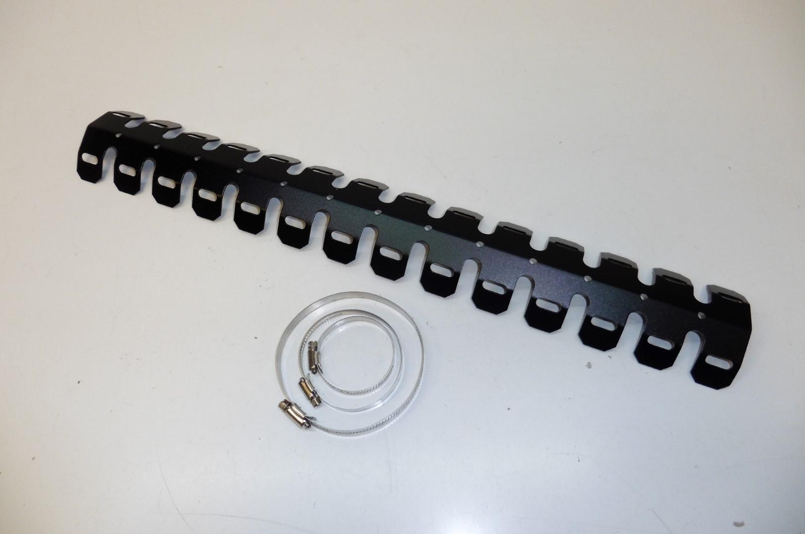 Krmmerschutz Hitzeschutz Protektor Krmmer Enduro exhaust 2-Takt Alu schwarz