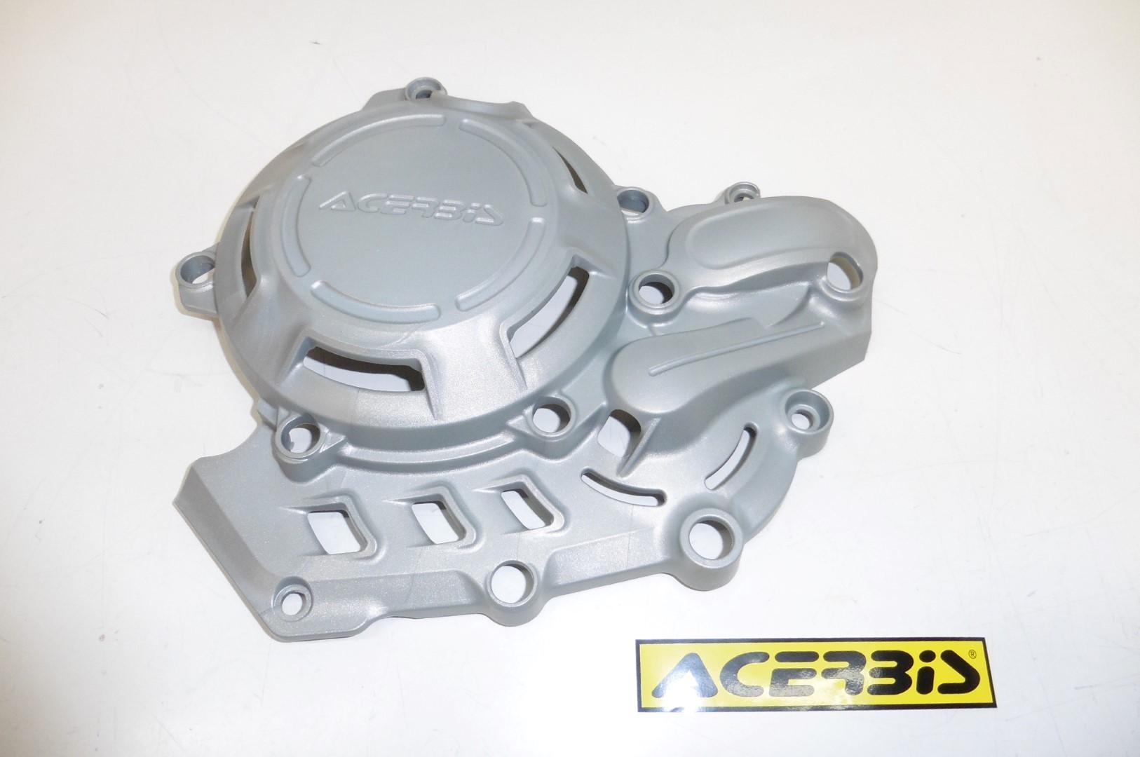 Kupplungsdeckelschutz Abdeckung clutch cover passt an Ktm Sxf 450 16-18 Exc sil