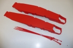 Schwingenschützer Schwingenprotektor swing arm passt an Honda Crf 450 2017 rot Schwingenschützer Schwingenprotektor swing arm passt an Honda Crf 450 2017 rot