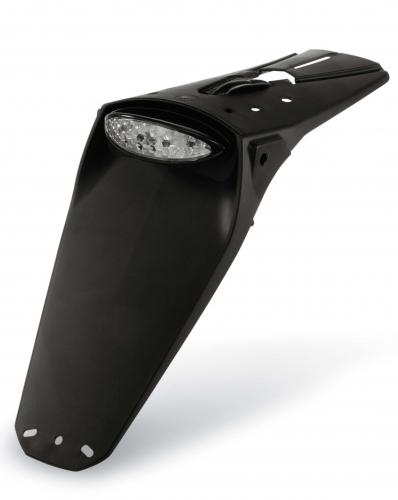 Kennzeichenhalter Led 30 Nummerntafeltrger Rcklicht Enduro Cross Sumo schwarz