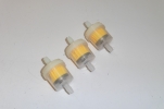 3x Benzinfilter 6 mm Kraftstofffilter Vorfilter Mofa Moped Roller Auto Traktor 3x Benzinfilter 6 mm Kraftstofffilter Vorfilter Mofa Moped Roller Auto Traktor