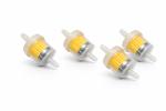 4x Benzinfilter 6 mm Kraftstofffilter Vorfilter Mofa Moped Roller Auto Traktor 