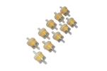 10x Benzinfilter 6 mm Kraftstofffilter Vorfilter Mofa Moped Roller Auto Traktor 10x Benzinfilter 6 mm Kraftstofffilter Vorfilter Mofa Moped Roller Auto Traktor
