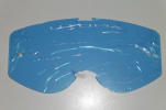 Brillenglas Utopia Dirty Ersatzglas Ersatzvisier Glas lens Motocross Mx blau Brillenglas Utopia Dirty Ersatzglas Ersatzvisier Glas lens Motocross Mx blau