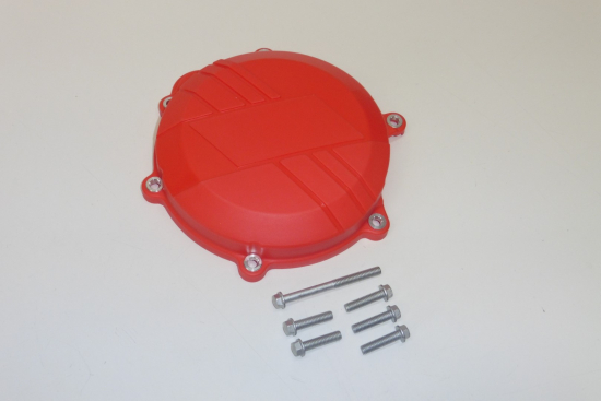 Kupplungsdeckelschutz clutch cover passt an Honda Crf 250 R Cr250f 13-17 rot