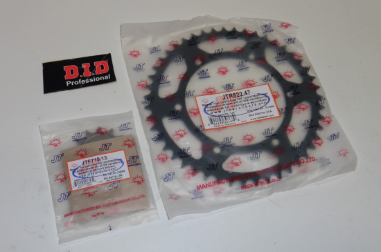 Ritzelsatz 13 47 Kettenrad Zahnrad sprocket pinion passt an GasGas EC 250 99-00