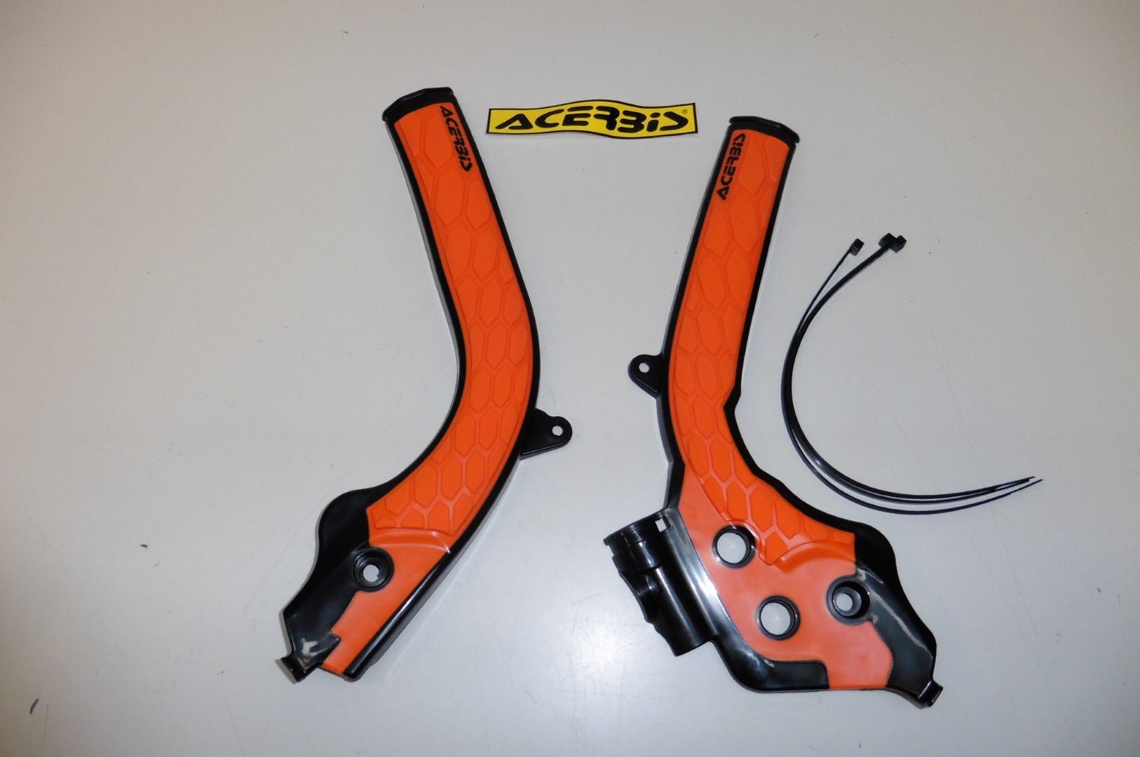 Rahmenschutz X-Grip Rahmenprotektor frame guards passt an Ktm Sx 250 Exc o-sw