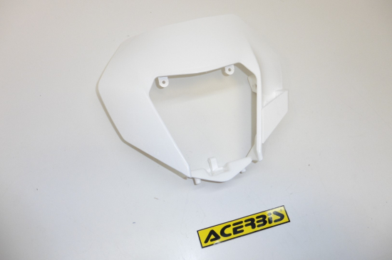 Lichtmaske Lampenmaske headlight passt an Ktm Exc 125 200 250 300 450 14-16 wei