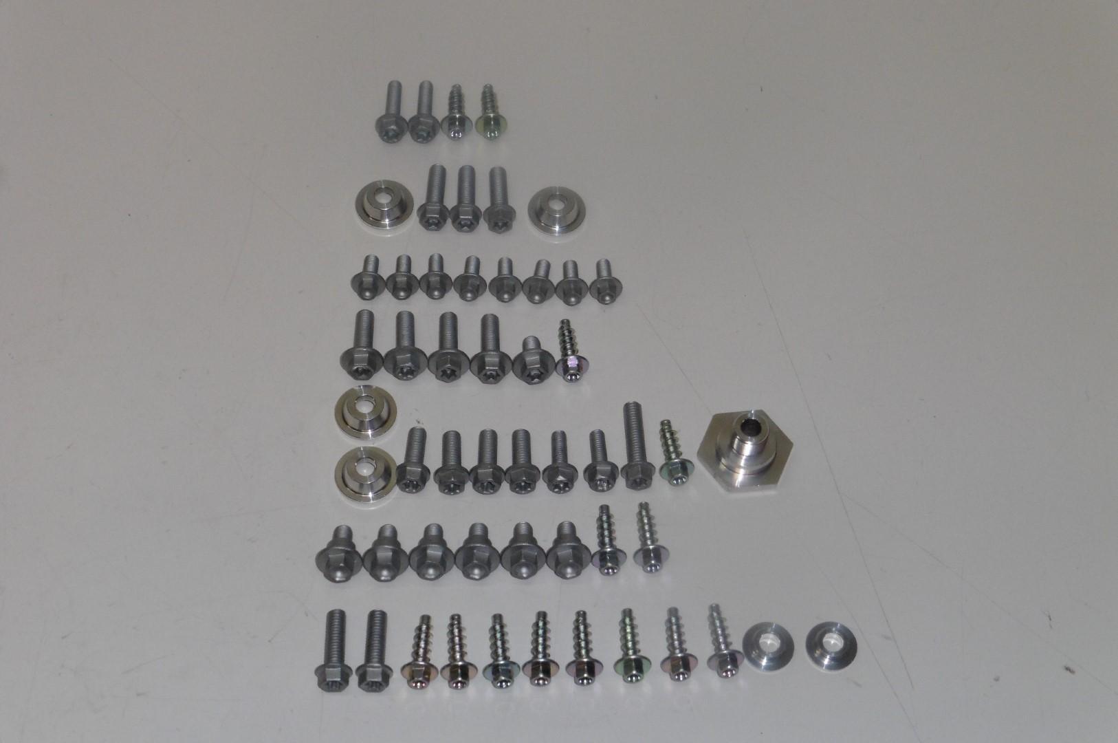 Schraubensatz 54-teilig Schraubenset srew bolt passt an Ktm Exc Sx 125-500 12-20