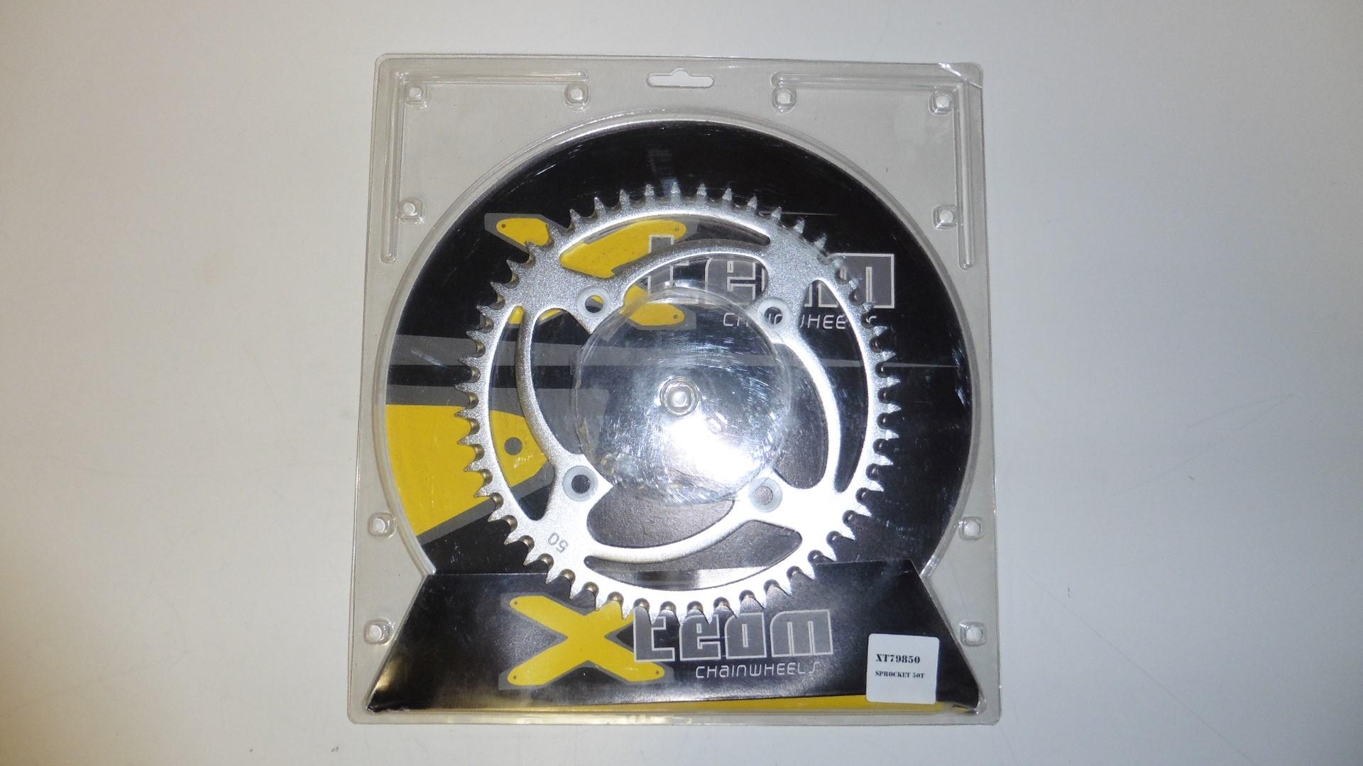 Kettenrad 50 Zhne sprocket passt an Yamaha Yz 80 93-01 Yz 85 02-15 silber
