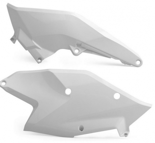 Seitenverkleidung Heckverkleidung side panel passt an Ktm Exc 125 200 17-19 wei