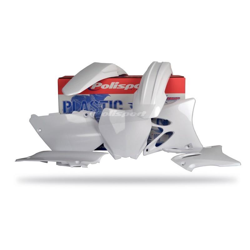 Verkleidungssatz Plastiksatz plastic kit passt an Yamaha Yz 125 250 06-11 wei