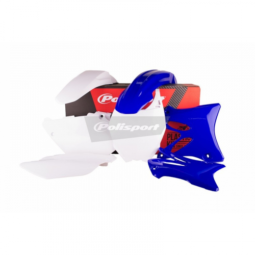 Verkleidungssatz Plastiksatz plastic kit passt an Yamaha Yz 125 250 06-14 blau-w