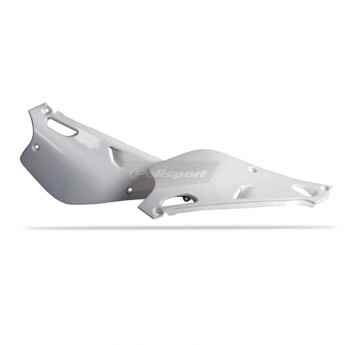 Seitenverkleidung Heckverkleidung cover passt an Kawasaki Kx 125 250 99-02 wei
