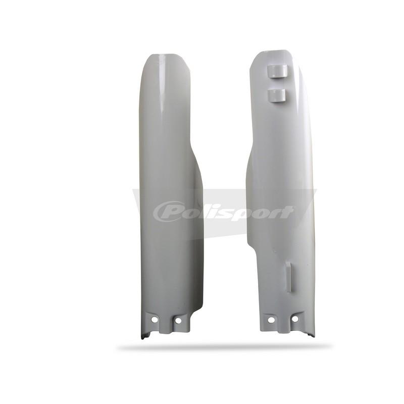 Gabelschutz Gabelprotektoren fork guards passt an Suzuki Rm 125 250 01-06 wei