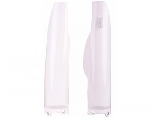 Gabelschutz Gabelprotektoren fork guards passt an Suzuki Rmz Rm-z 250 04-06 wei