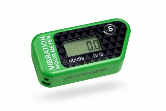 Betriebsstundenz�hler kabellos Vibration hour meter Enduro passt an Kawasaki gr