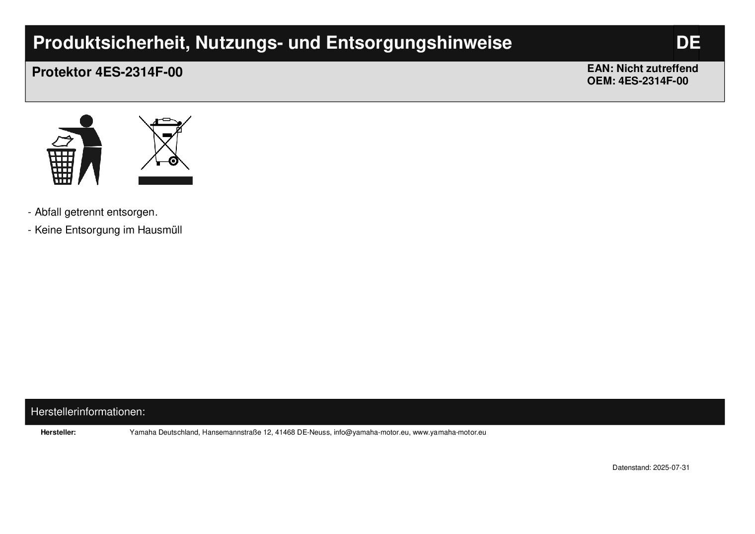 Protektor 4ES-2314F-00