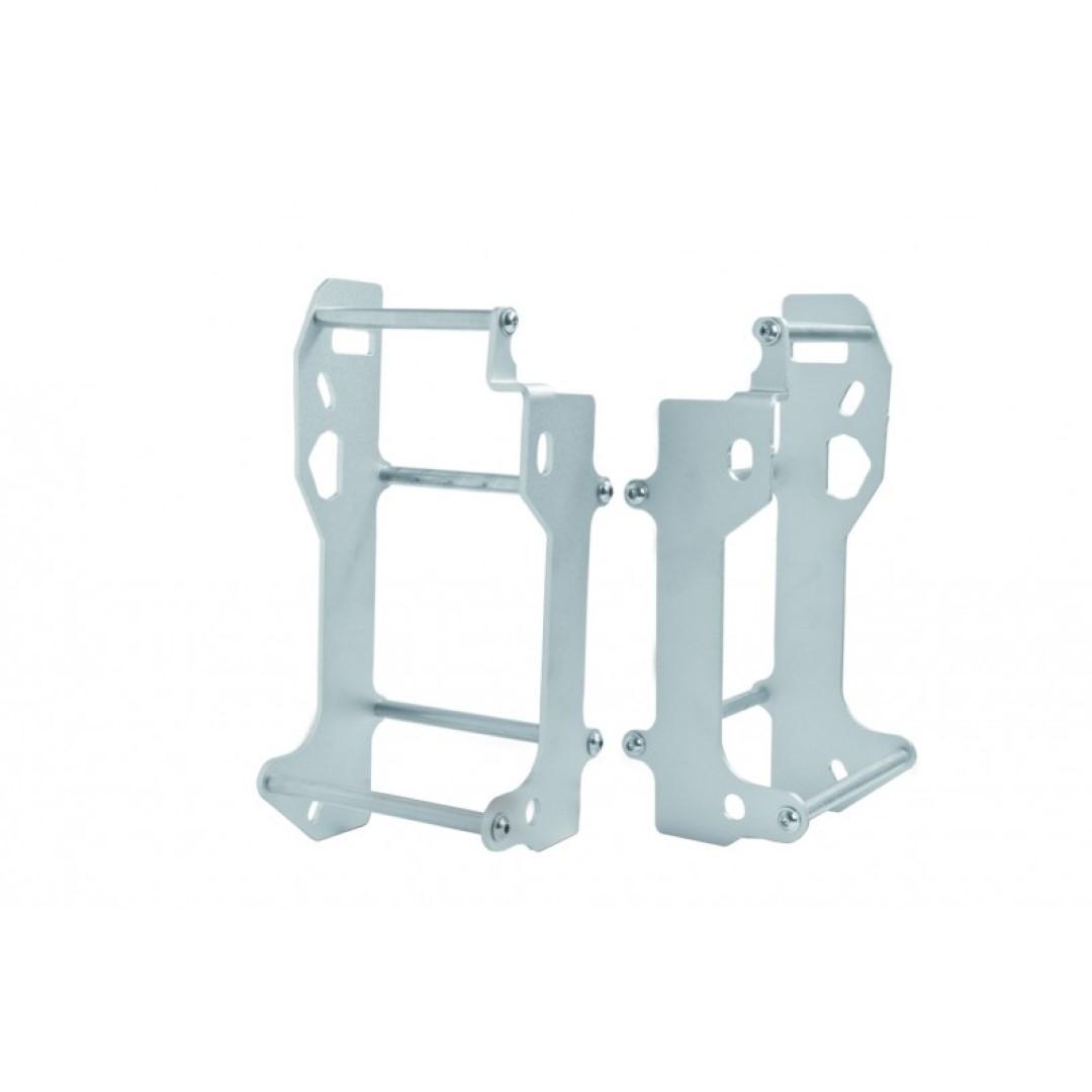 Khlerschutz Khlerschtzer radiator guards passt an Honda Crf 250 06-09 silber
