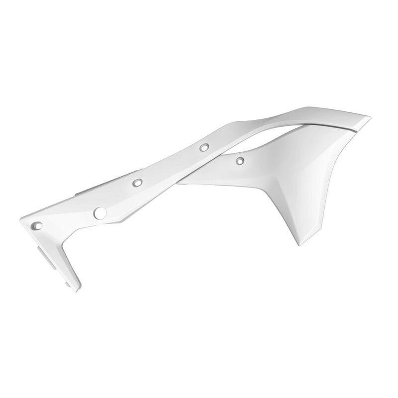 Tankverkleidung Khlerabdeckung radiator passt an Kawasaki Kxf 250 17-20 wei