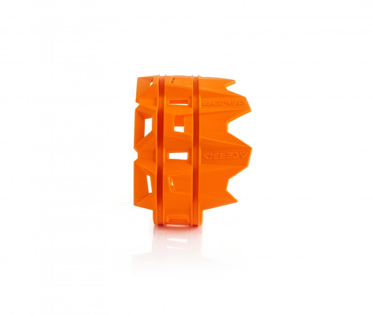 Schalldmpferschutz Auspuffschutz Protektor protection silencer universal orange